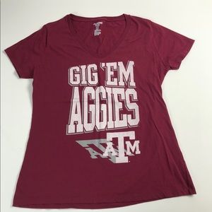 Texas A&M Aggies tee‎